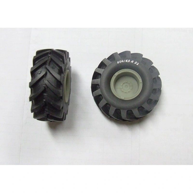 04216 pair of low pressure wheels 800 65 R32 Artisan32 farm machinery 1:32 scale Image 5