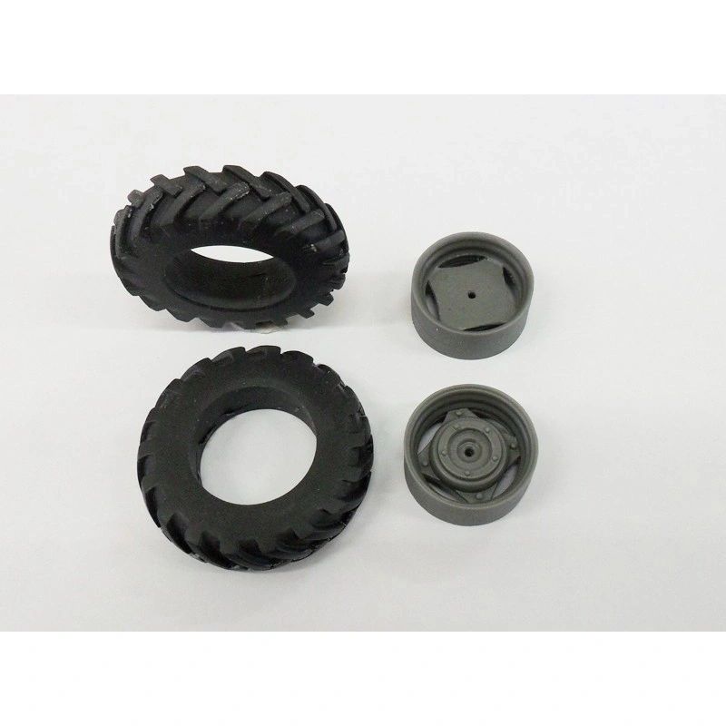 04237 Pair of Front Tractor wheels Artisan32 farm machinery 1:32 scale Image 5