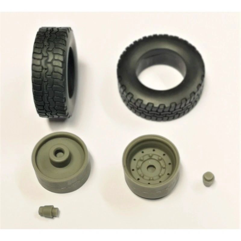 04298 Set of 2 wheels Artisan32 farm machinery 1:32 scale Image 8
