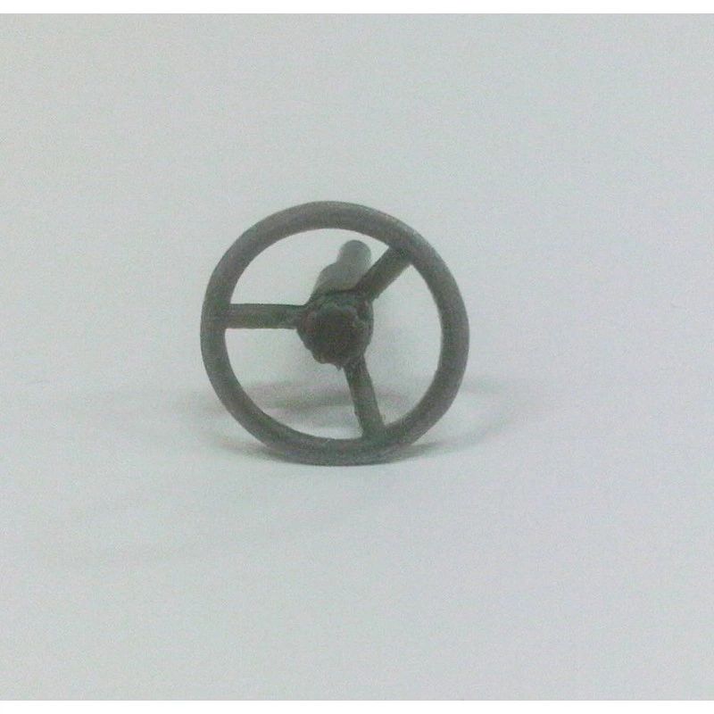 04542 Steering Wheel 02 12mm Artisan32 Tractor farm machinery 1:32 scale Image