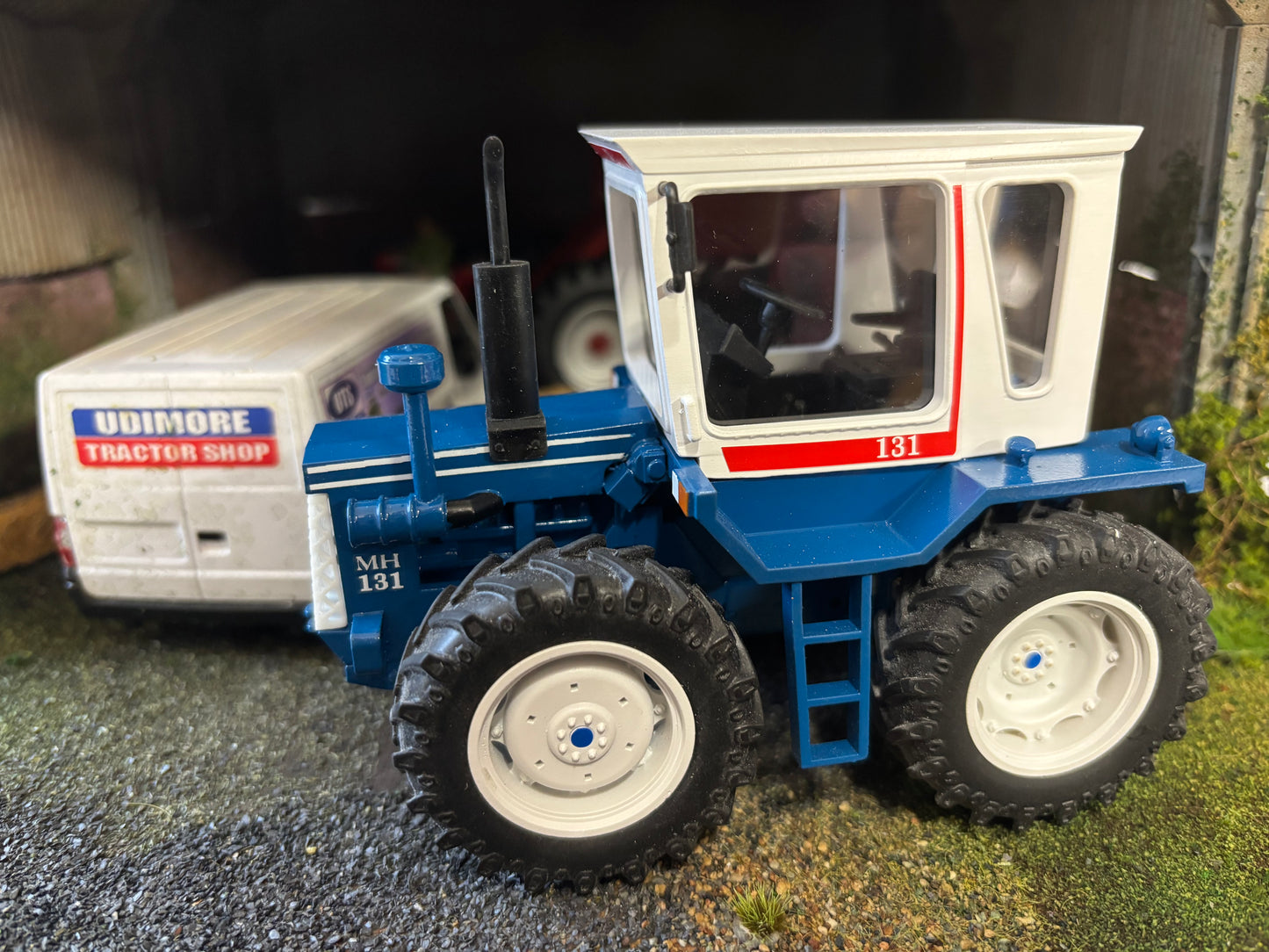 MH 131 Blue Tractor Conversion 1:32 scale