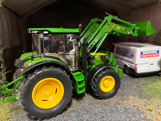 Wiking John Deere 6125R premium tractor with H340 loader 1:32 scale Boxed Obsolete