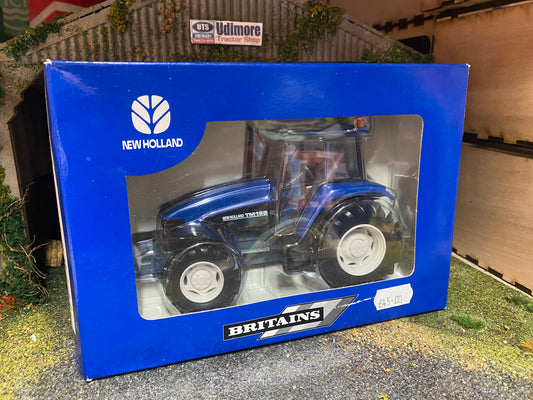 Rare Vintage Britains New Holland TM165 Tractor DEALER BOX Obsolete 1:32 Scale (2000