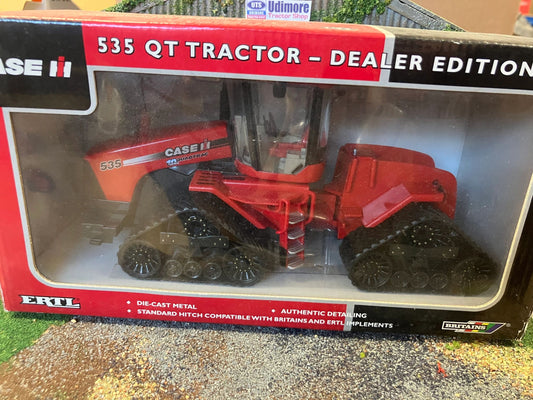 14540 Britains CASE 535 QT Quadtrac 2007 model Tractor 1:32 scale DEALER EDITION ERTL Image 2