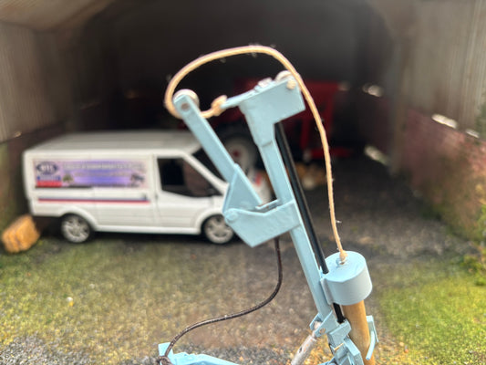 Parmiter Blue Post Driver Laser cut BRASS Scratch Built 1:32 scale BLR Models