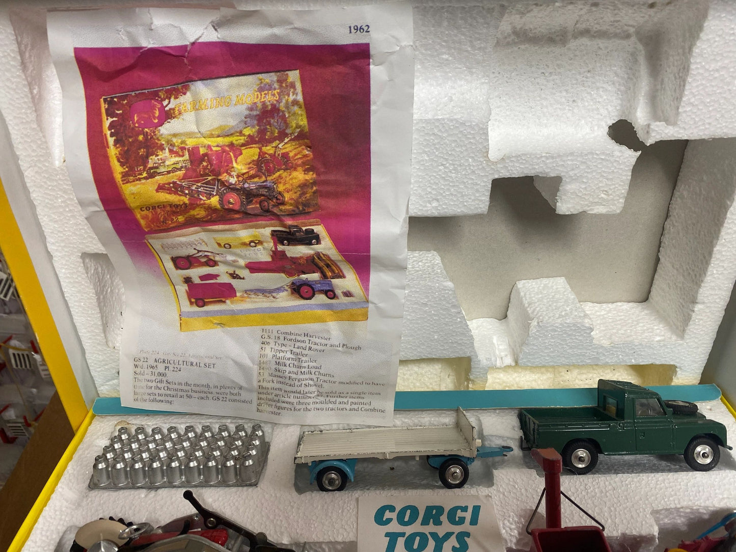 1962 Corgi farm set GS22 gift set 22 Image 6