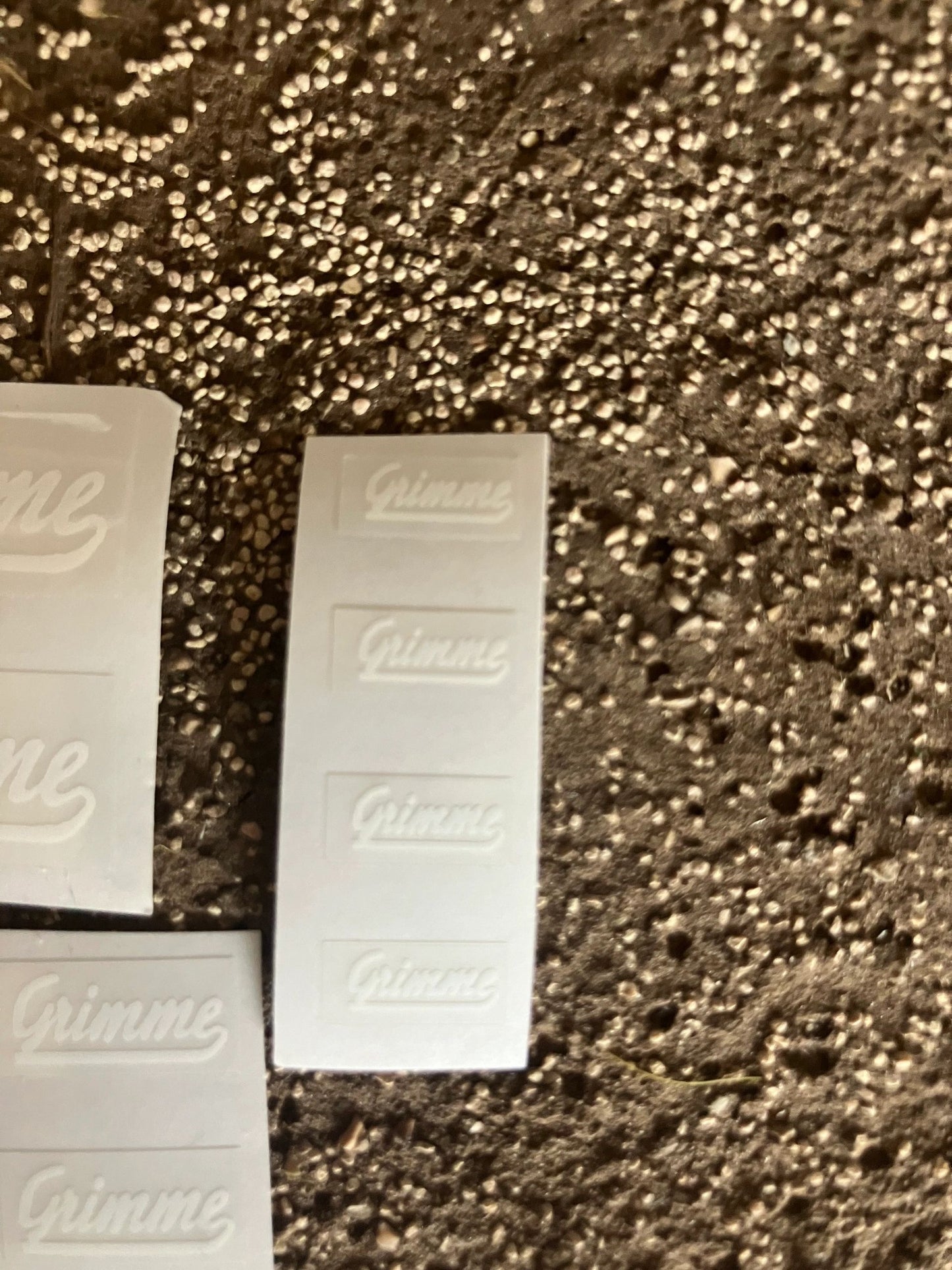 1:32 scale High quality vinyl 10 decals White Grimme harvester cultivator farm machinery stickers 1:32 scale Image 3
