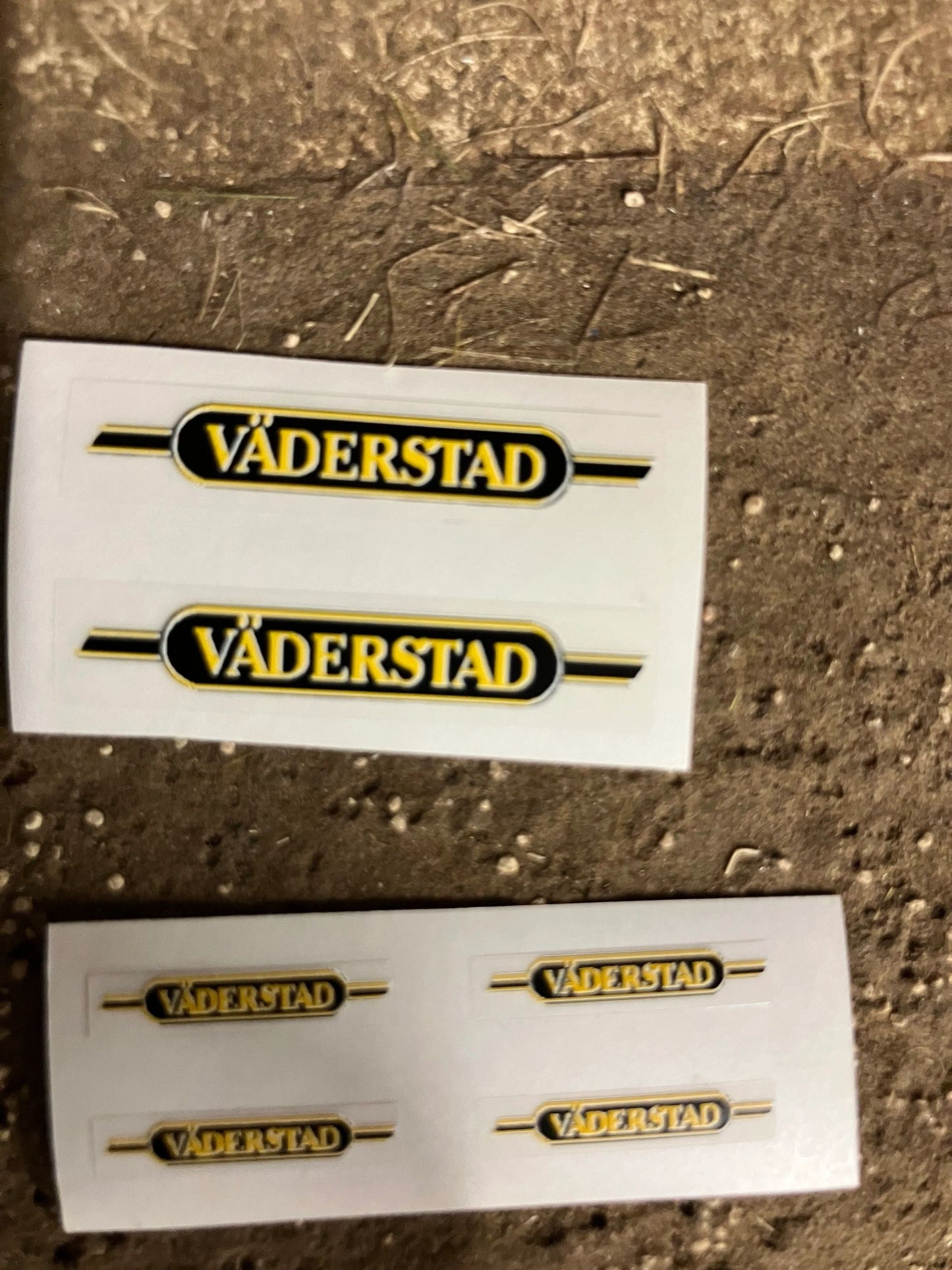 1:32 scale High quality vinyl 12 decals Vaderstad farm machinery stickers 1:32 scale Image 2