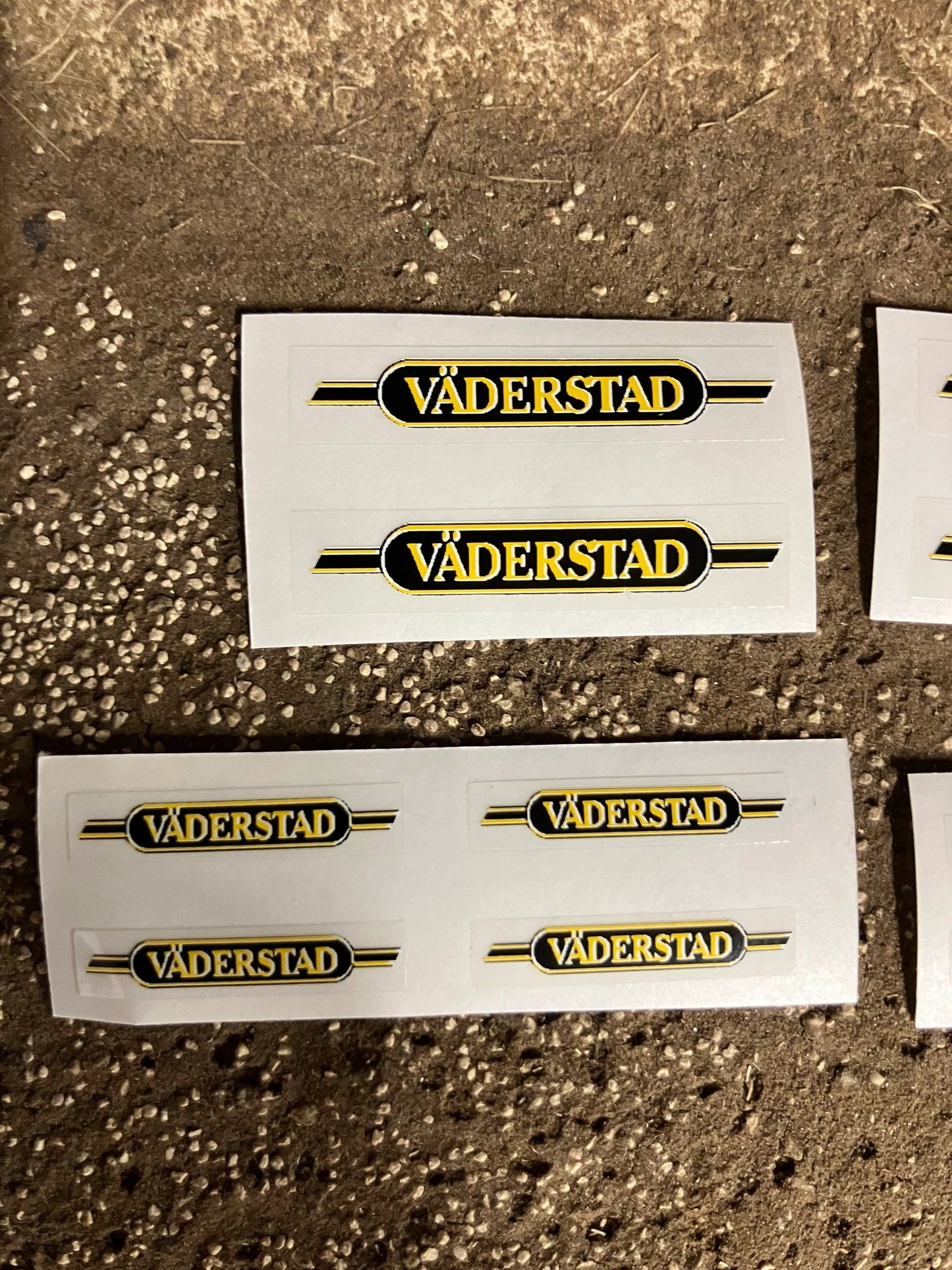 1:32 scale High quality vinyl 12 decals Vaderstad farm machinery stickers 1:32 scale Image 3