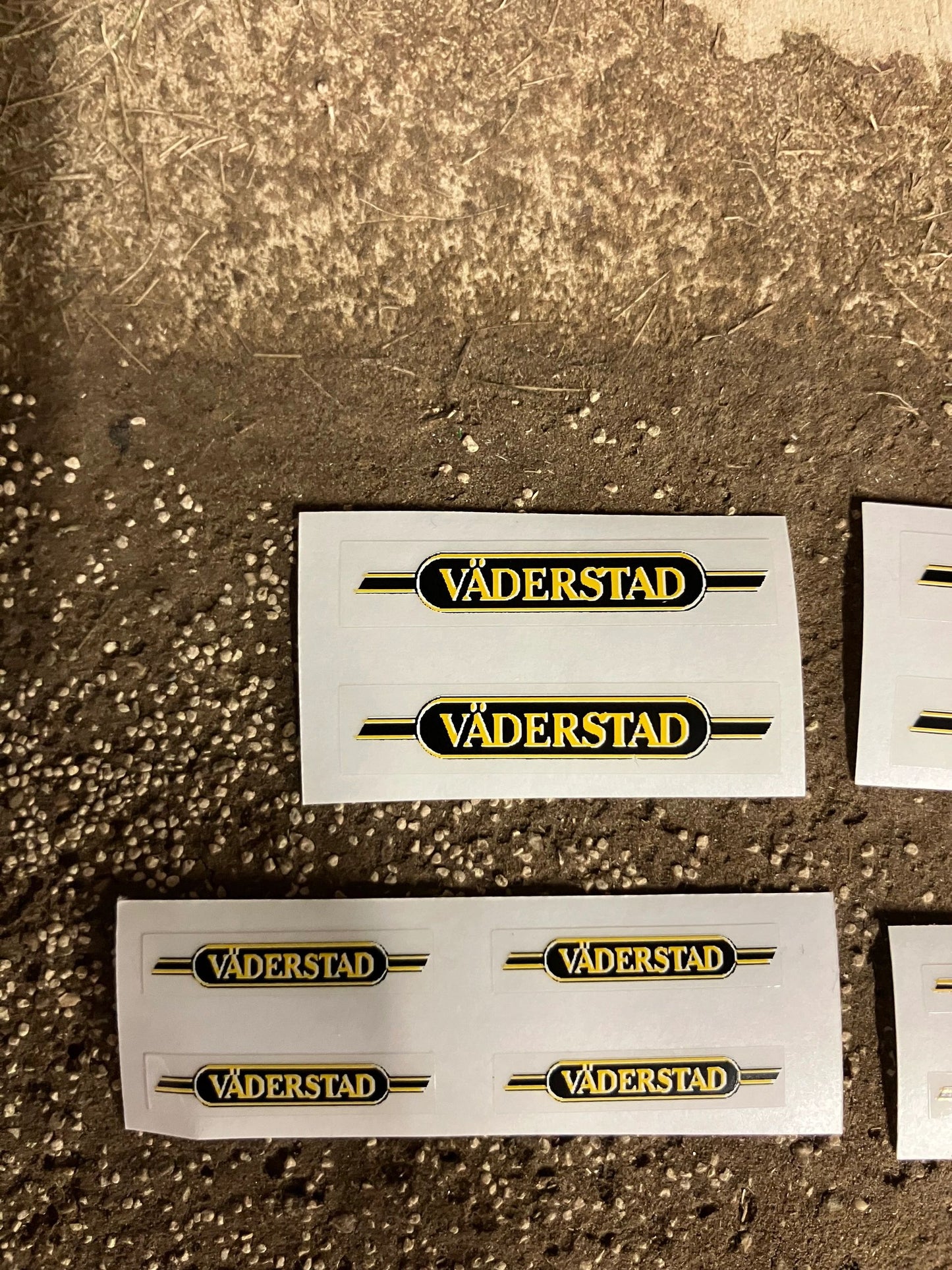 1:32 scale High quality vinyl 12 decals Vaderstad farm machinery stickers 1:32 scale Image 4