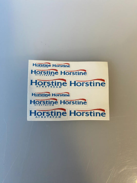 1:32 scale High quality vinyl 12 sticker set x Horstine machinery decals Image 2
