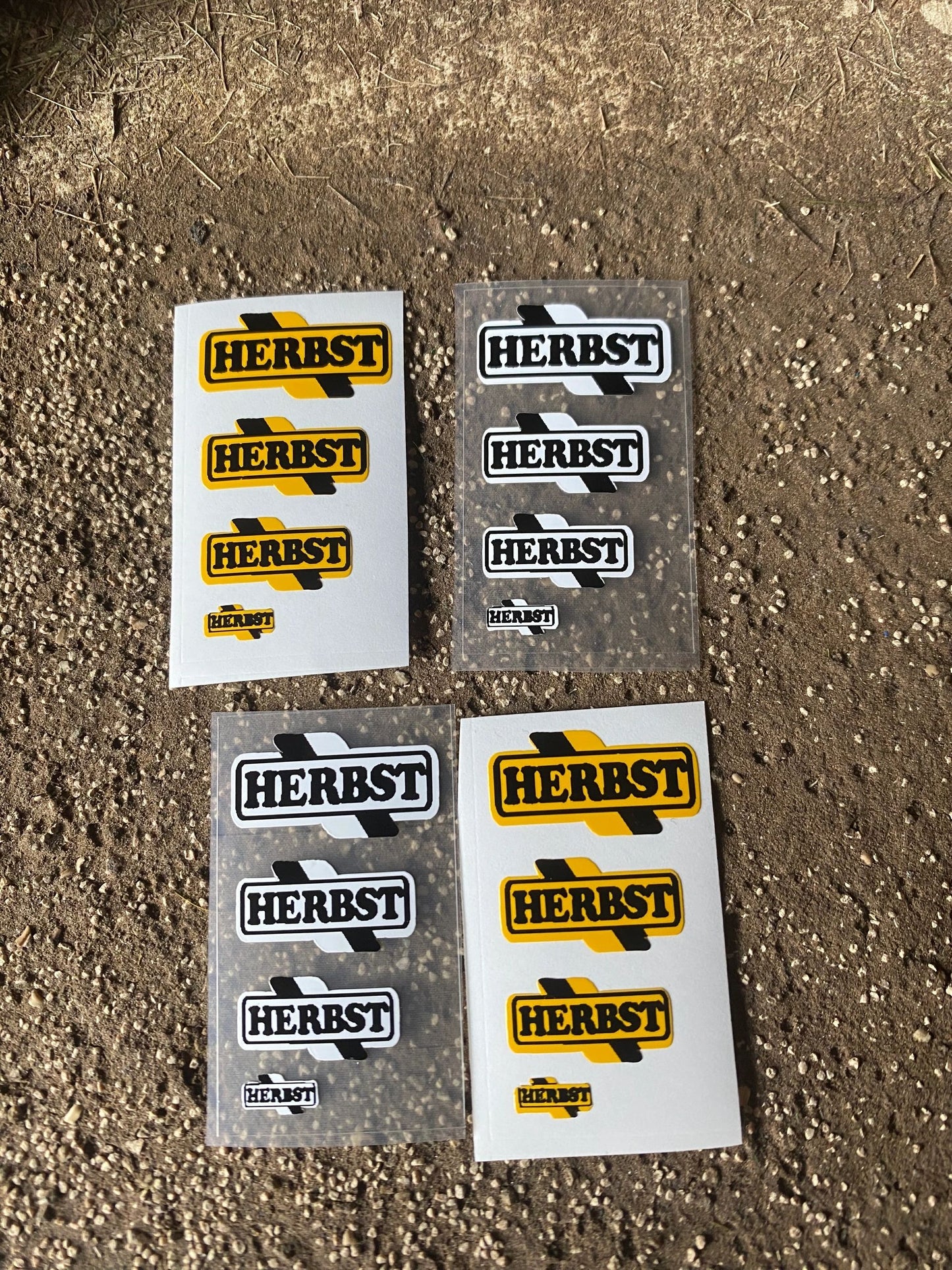 1:32 scale High quality vinyl 16 decals Herbst trailers farm machinery stickers 1:32 scale Image 2