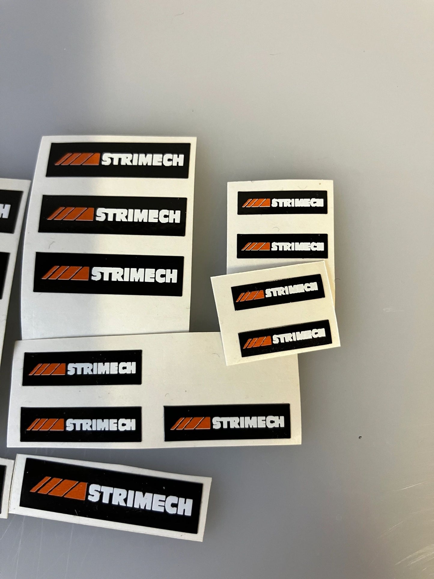 1:32 scale High quality vinyl 16 decals Strimech farm machinery stickers 1:32 scale Image 3