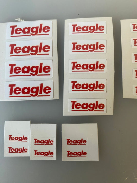 1:32 scale High quality vinyl 20 sticker set x Teagle machinery decals Image 2