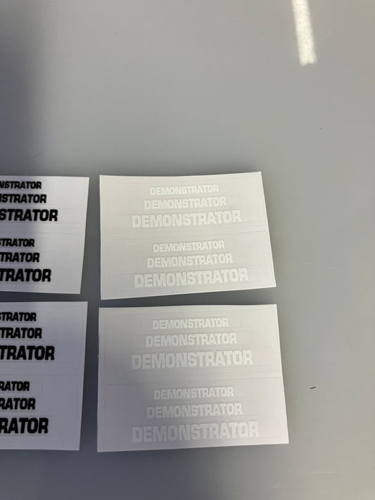 1:32 scale High quality vinyl 24 decals Demonstrator farm Tractor machinery decals Image 2