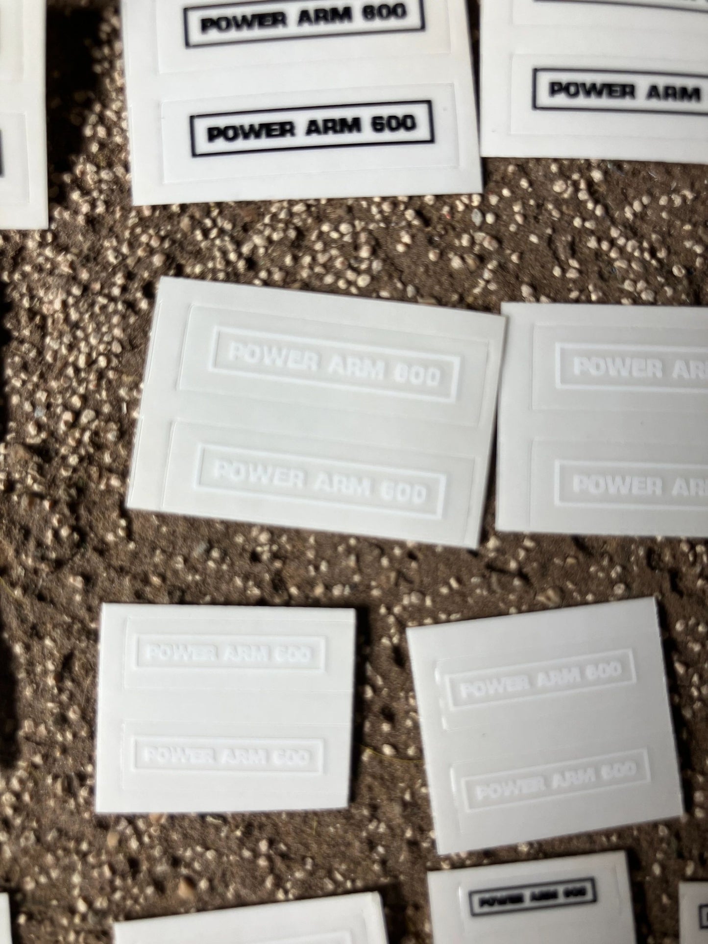 1:32 scale High quality vinyl 33 decals Power Arm 600 hedge cutter farm machinery stickers 1:32 scale Image 4