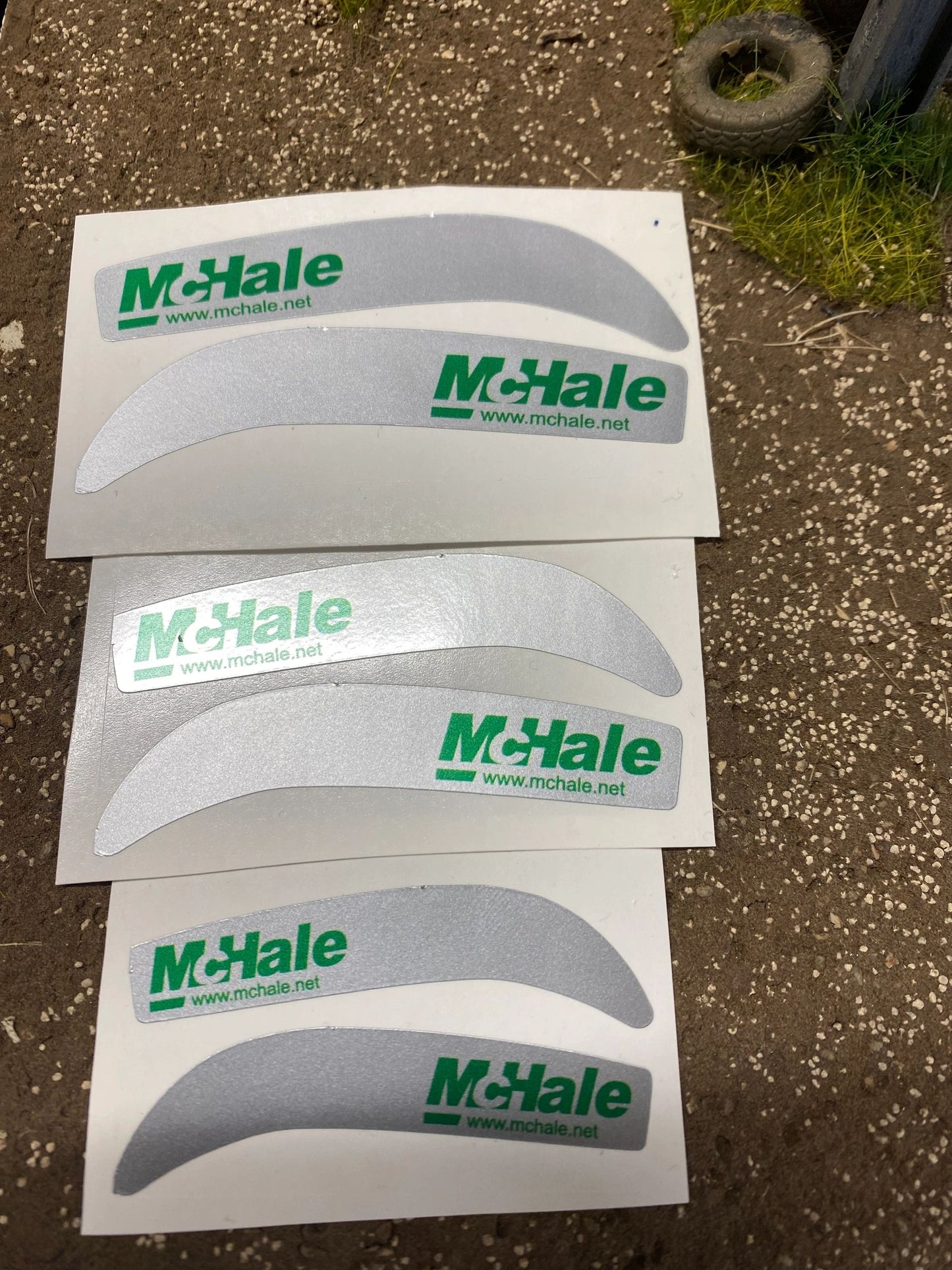 1:32 scale High quality vinyl 6 decals McHale Bale farm machinery decals Image 2