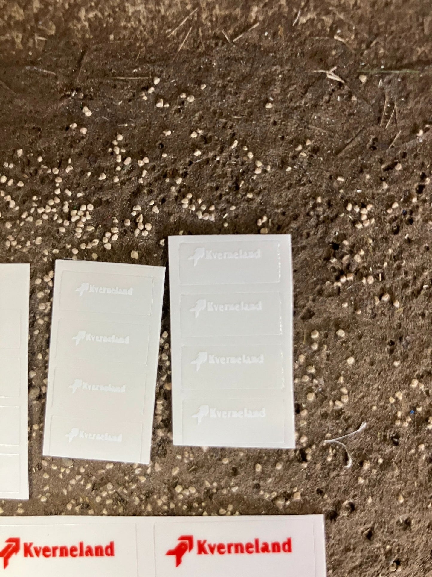 1:32 scale High quality vinyl pack 20 x sticker set Kverneland plough farm machinery decals 1:32 scale Image 3