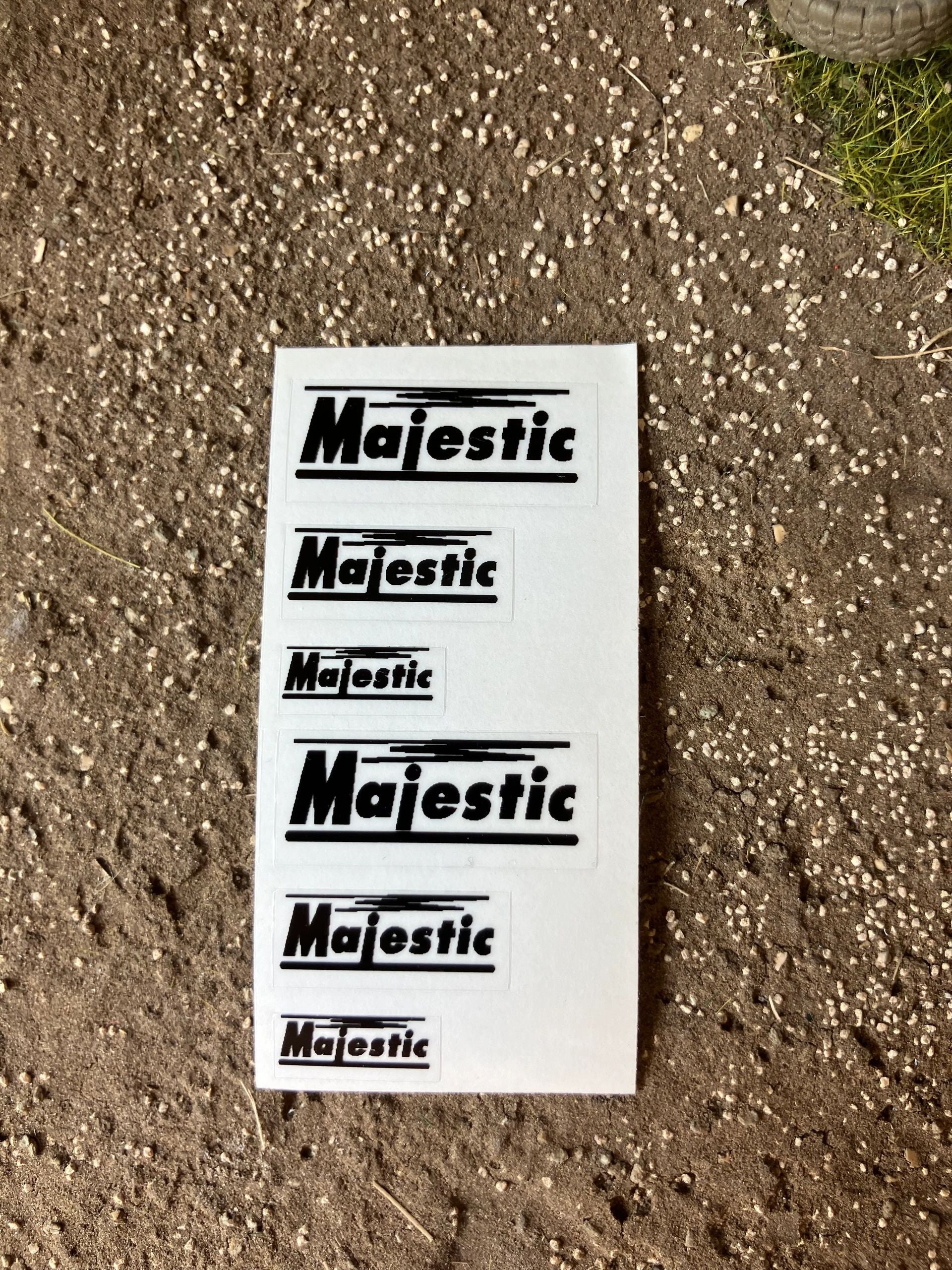 1:32 scale High quality vinyl pack 6 x sticker set Larrington Majestic Trailers farm machinery decals Image 2