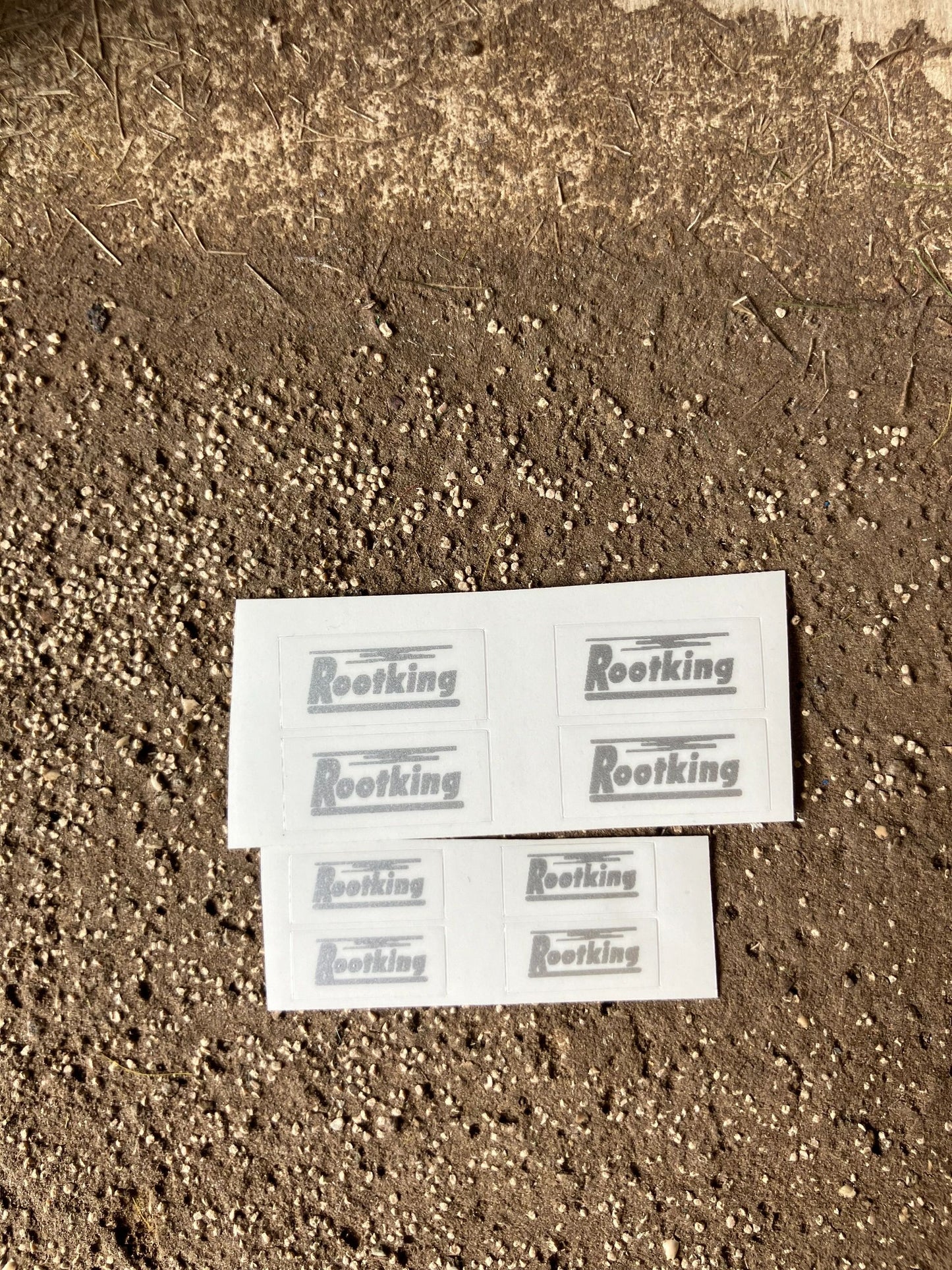 1:32 scale High quality vinyl pack 8 x sticker set Larrington Rootking Trailers farm machinery decals Image 3