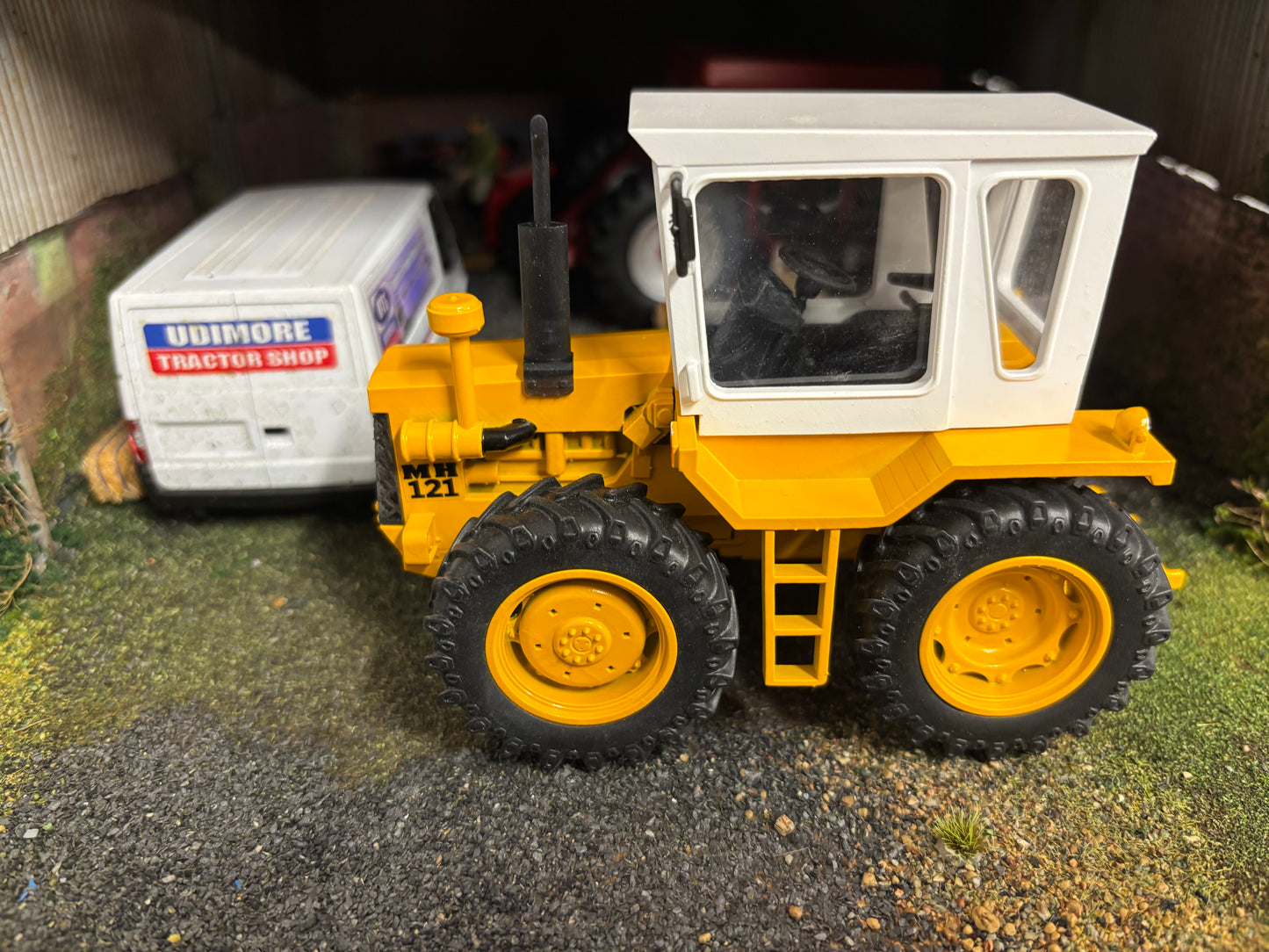 MH 121 Series III 3 Tractor Conversion Yellow wheels 2025 version 1:32 scale