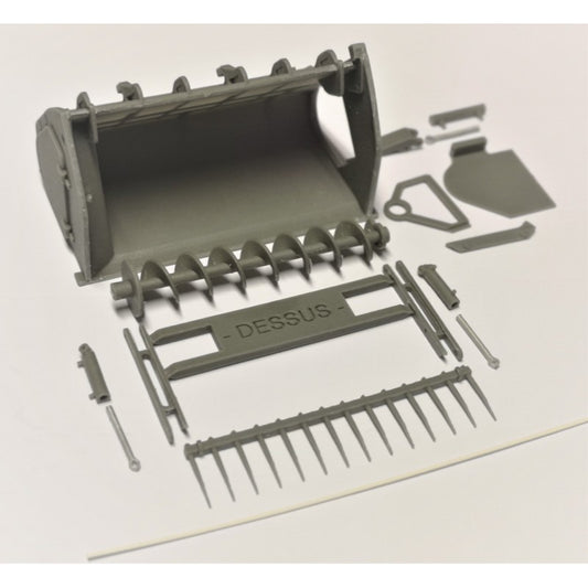 Silage Grab Bucket kit Artisan32 farm machinery 1:32 scale 03116 Telehandler Tractor front loader