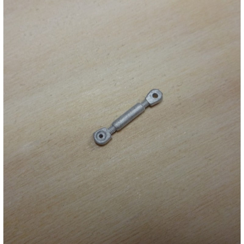 04151 3 point Linkage arm 19mm White Metal Artisan32 Tractor farm machinery 1:32 scale