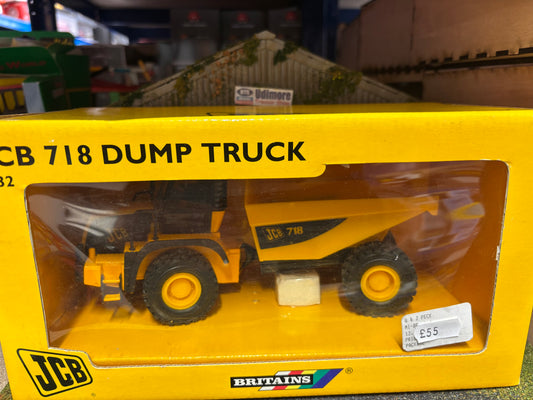 Britains JCB 718 dump truck 1:32 scale obsolete VINTAGE 40514