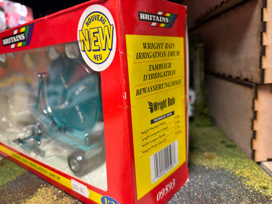 09593 Vintage Britains Wright Rain Irrigation Drum 1:32 scale