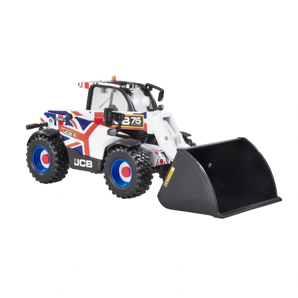 43317 Britains JCB Union Jack Loadall 75th Anniversary Agri Pro model 1:32 BOXED Image 4