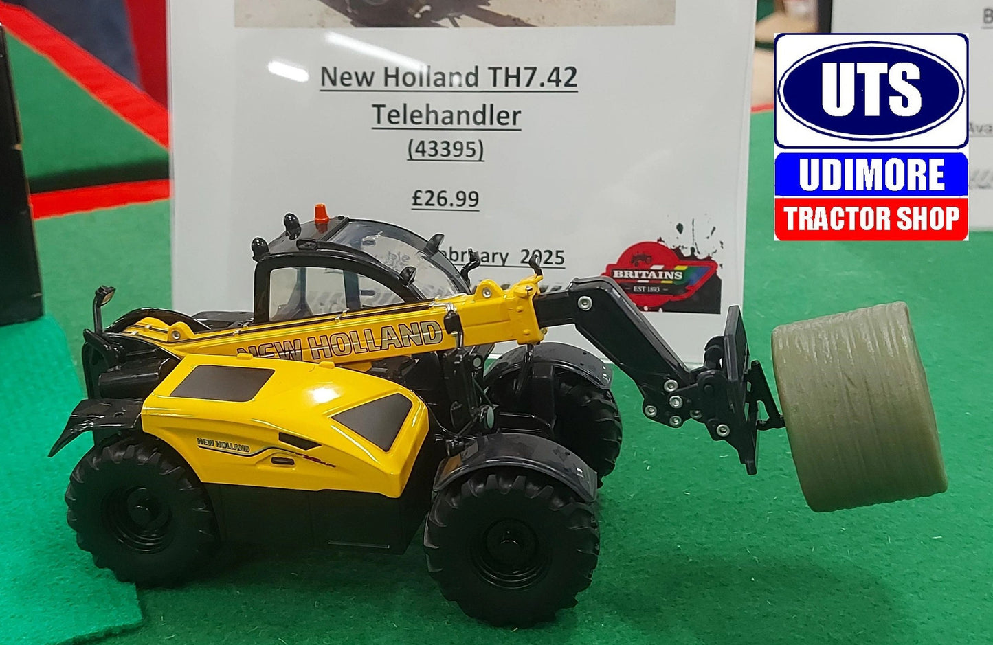 43395 Britains New Holland TH7.42 Telehandler 1:32 scale New BOXED Image 5
