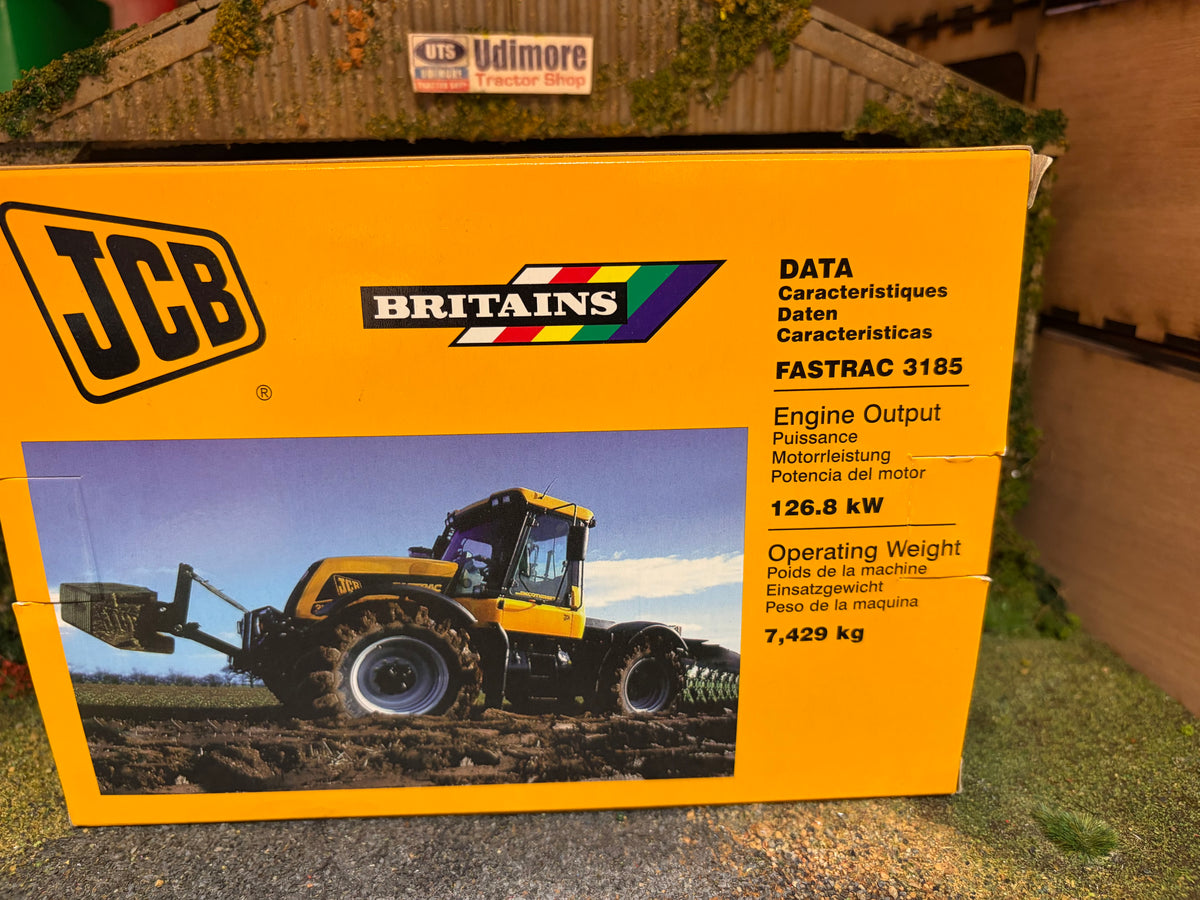 Vintage Britains JCB Fastrac 3185 Tractor 40061 – 2001 – 1:32 Scale Boxed Obsolete