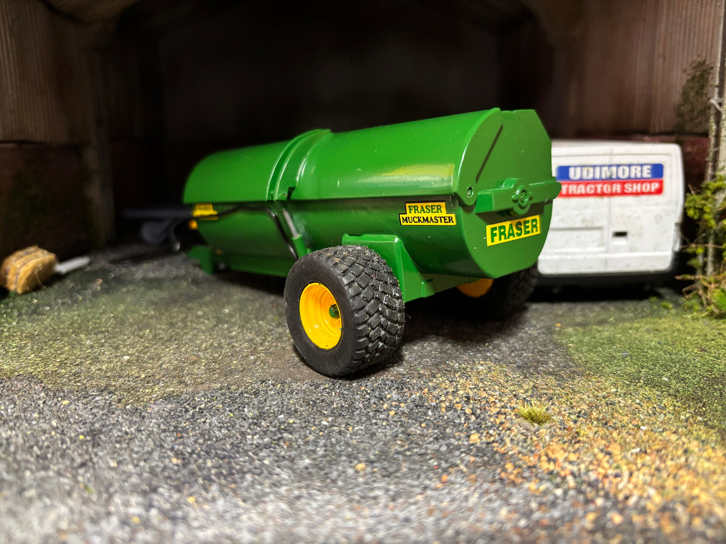 Fraser Manure Spreader by Graham Harold 1:32 scale Conversion Muck