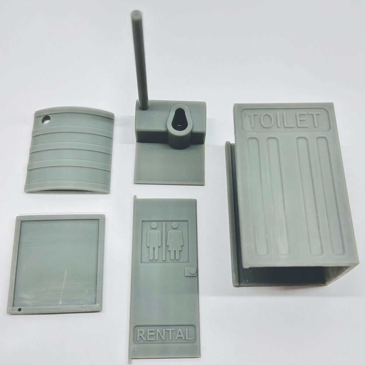 Agri Modelbouw Portable Toilet – KIT -1:32 Scale - AM-06014