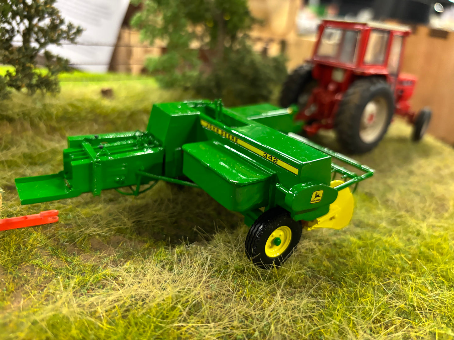 John Deere 342 Baler Scratch built COLLECTION ONLY 1:32 scale