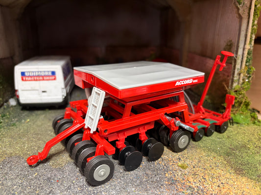 Vintage Siku 2271 Kverneland MSC Accord Seed Drill 1:32 – Boxed Obsolete