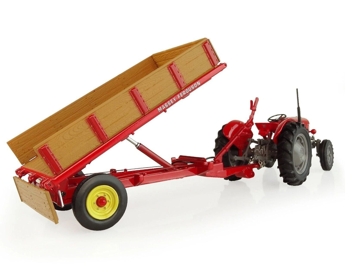 5329 Universal Hobbies Massey Ferguson 3T ton Trailer removable sides 1:32 scale DEALER box Image 4