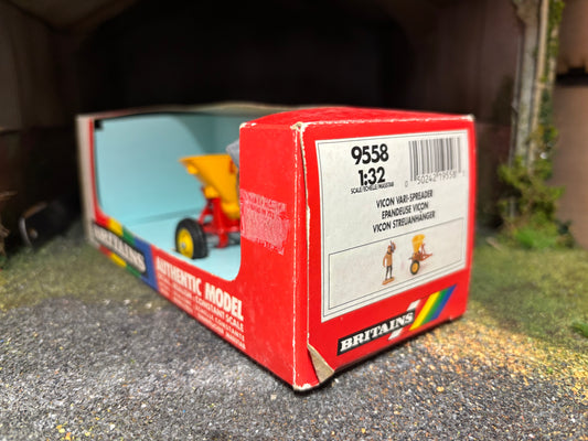 9558 Vintage Britains Vicon Vari Spreader set 1:32 scale boxed obsolete