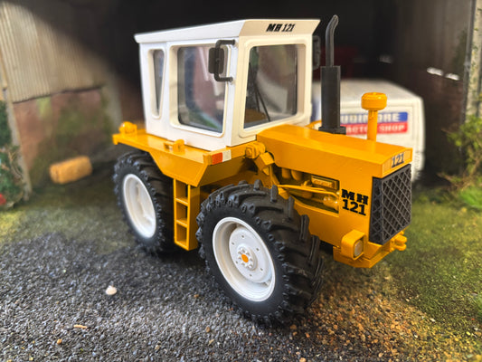 MH 121 Series III 3 Tractor Conversion White wheels 2025 version 1:32 scale