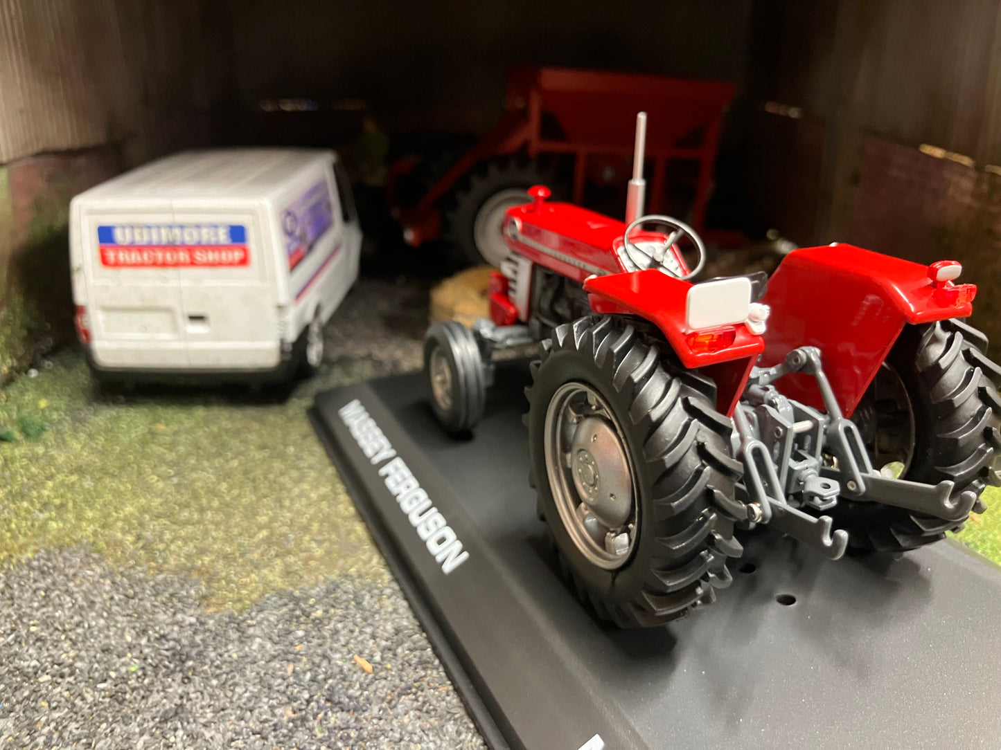 REP515 Replicagri Massey Ferguson 168 2WD Tractor Boxed 1:32 scale