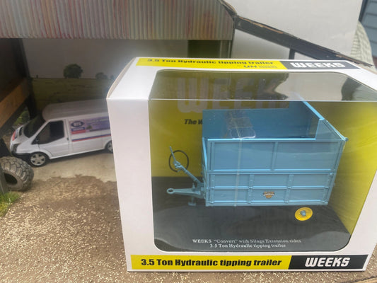 6230 Universal Hobbies Weeks Silage Trailer 3.5 1:32 scale DEALER box Image 2