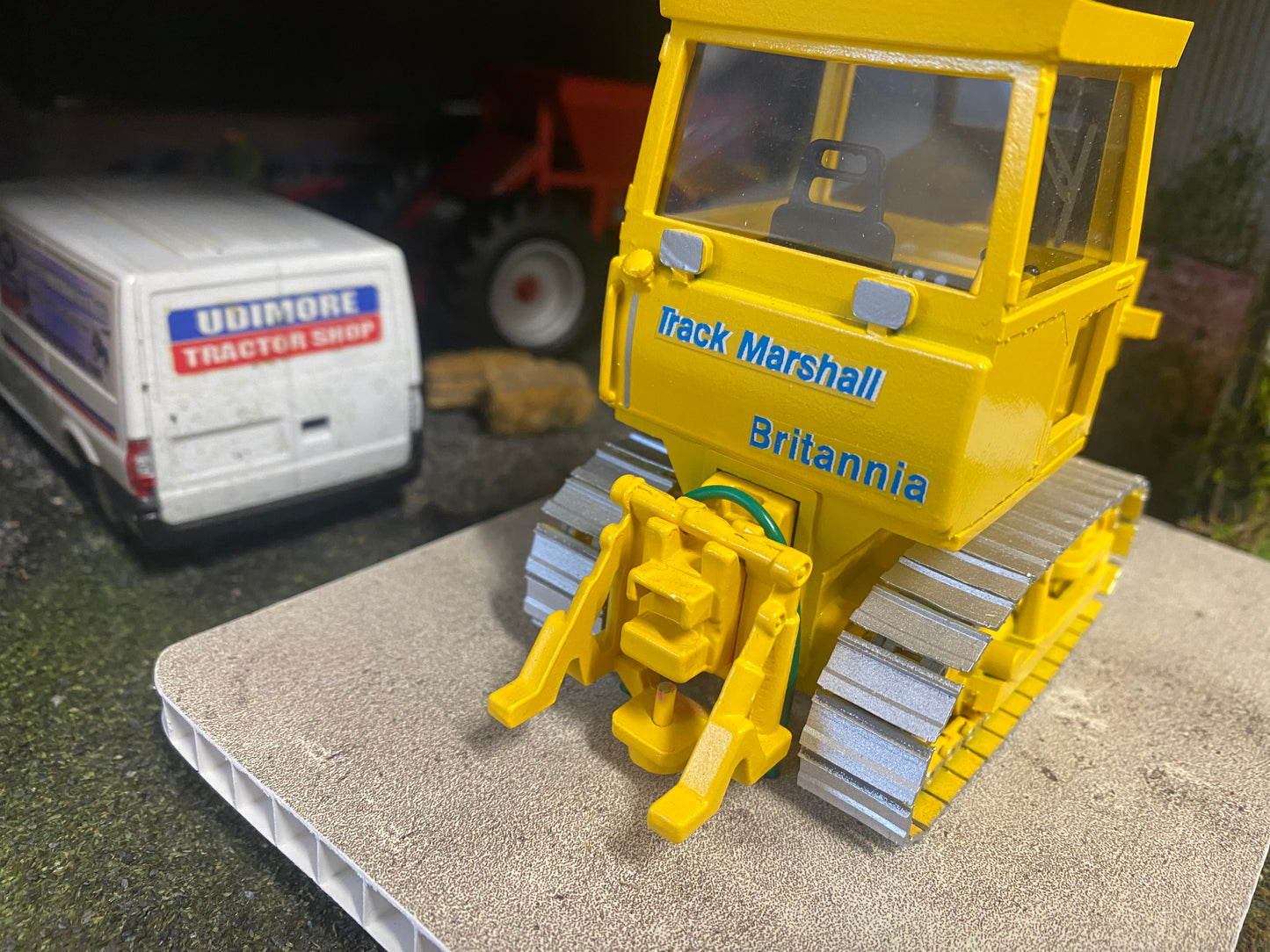 Track Marshall Britannia Tractor 1:32 scale Scratchbuilt