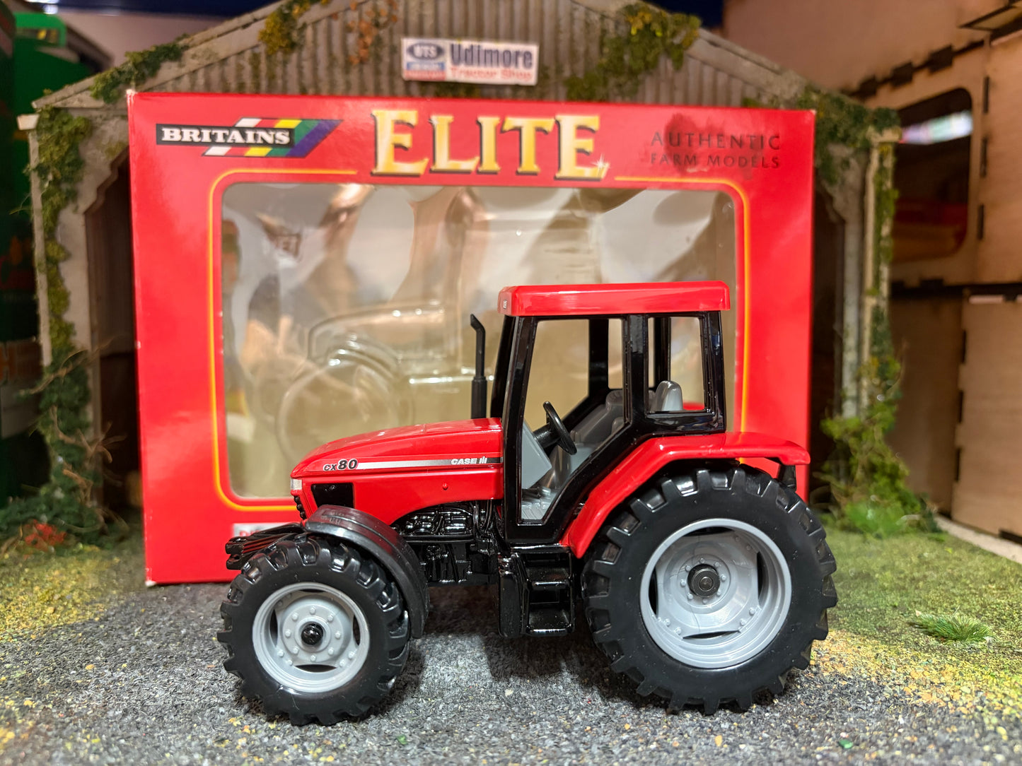Vintage Britains CASE IH CX80 Tractor 14774 Original Box Obsolete 1:32 Scale