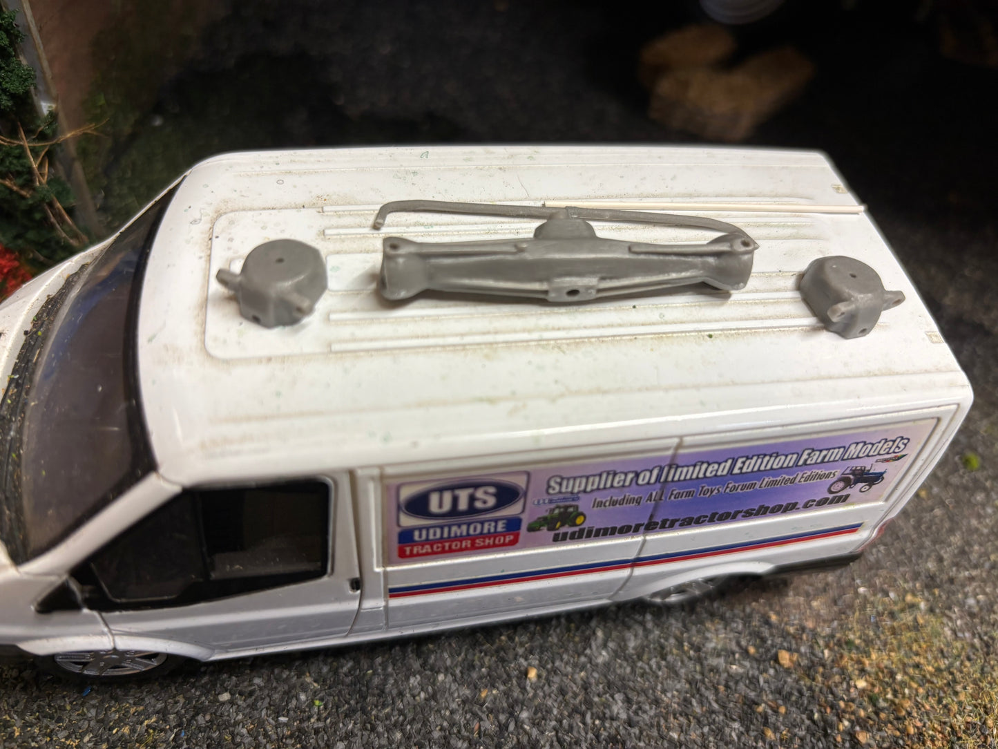 04527 Front axle 4wd Farm machinery Tractor Artisan32 1:32 scale