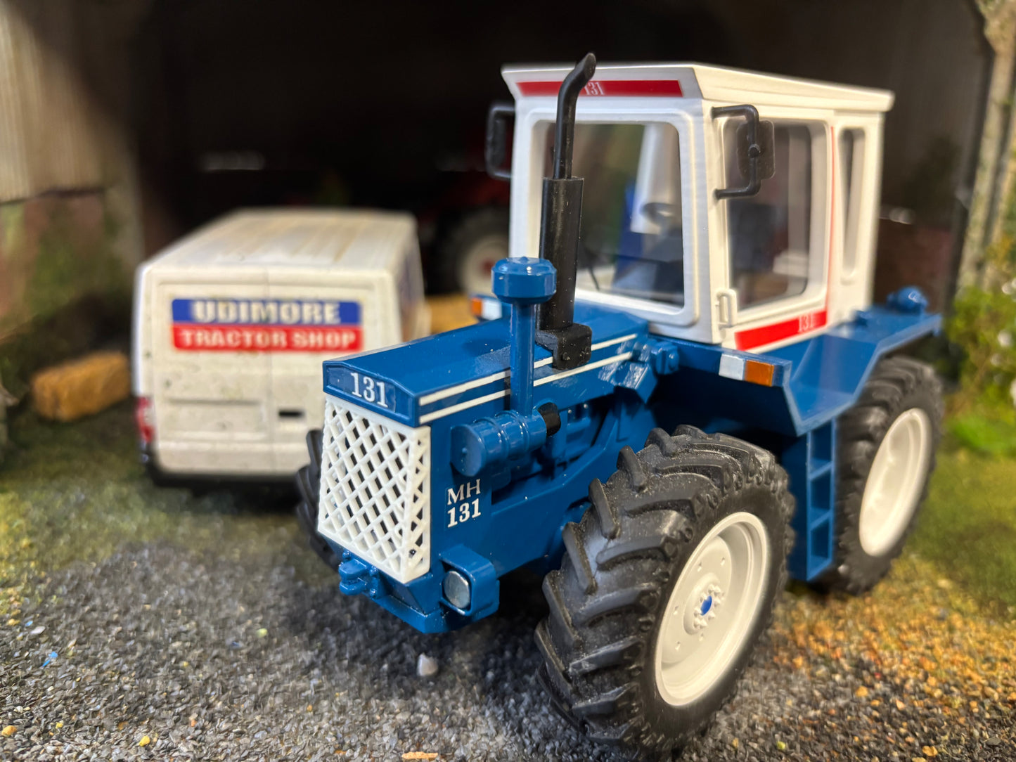 MH 131 Blue Tractor Conversion 1:32 scale