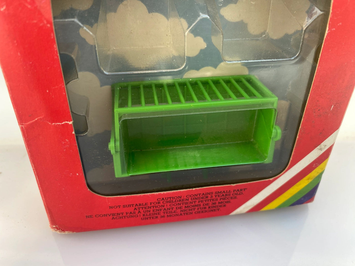 9539 Vintage Britains Green Animal Bale Transporter 1:32 scale boxed Image 3