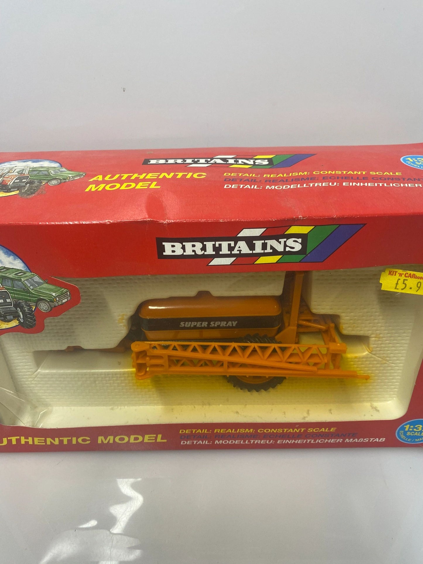 9588 Vintage Britains Super Spray sprayer 1:32 scale Image 5