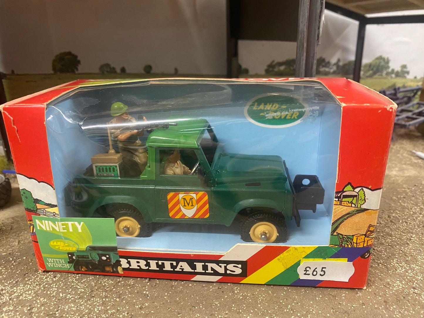 9780 Britains Military Land Rover 1:32 scale Image 5