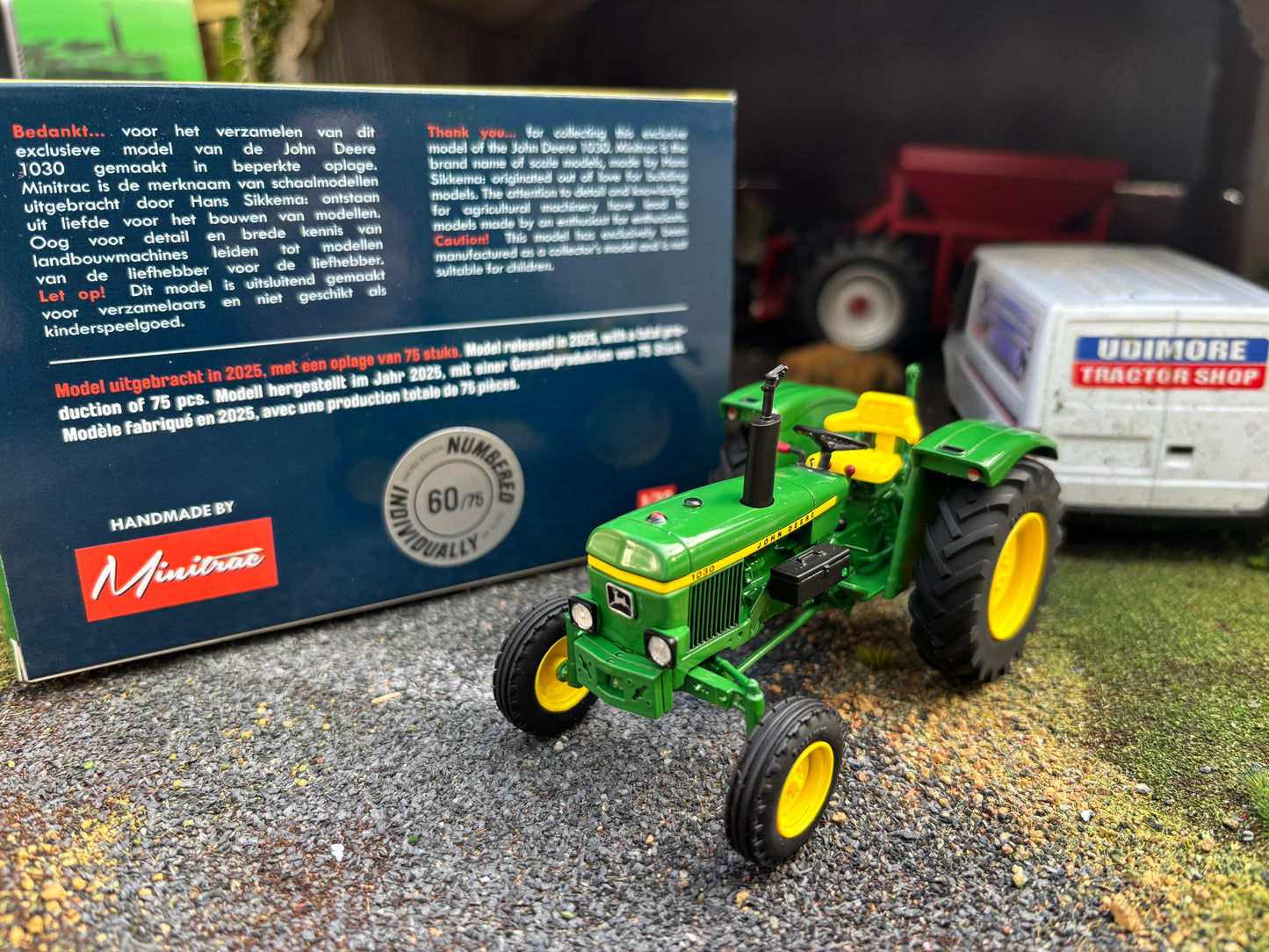 John Deere 1030 Tractor Metal 1:32 scale Limited Edition Minitrac