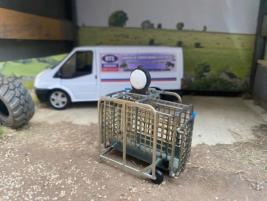 BLR Models Laser cut BRASS Scratch built Sheep Scales 1:32 scale Galvanised Image 2